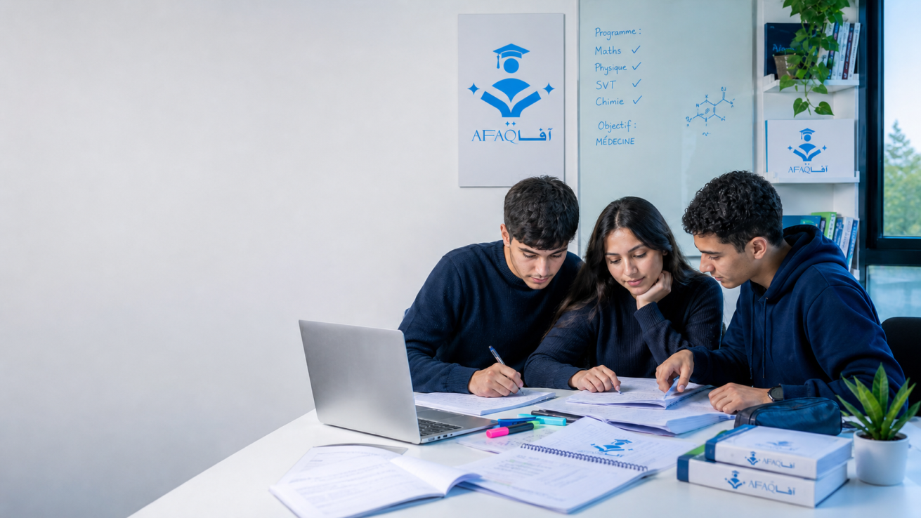 Étudiants AFAQ en préparation